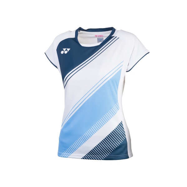 YONEX Womens Crew Neck Shirt Badminton Tournament  white