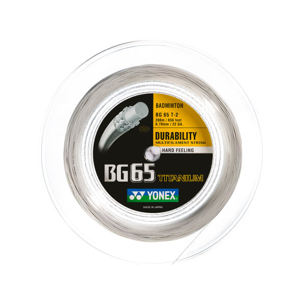 YONEX BG 65 Ti Coil white 200 m