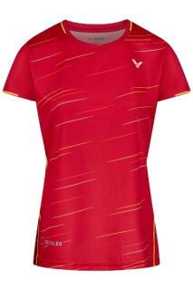 VICTOR T-Shirt T-24101 C female red XS