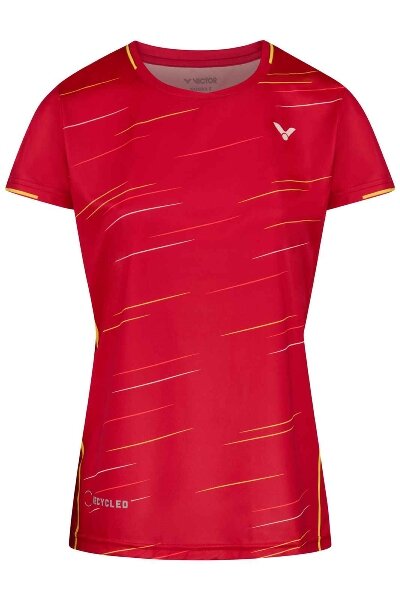 VICTOR T-Shirt T-24101 C female red XS