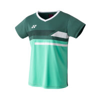 YONEX YW0029 womens crew neck shirt antique green