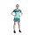 YONEX YW0029 womens crew neck shirt antique green XS