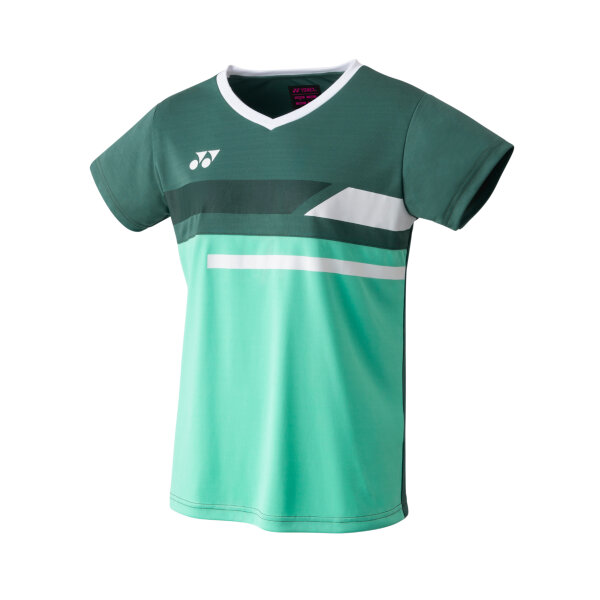YONEX YW0029 womens crew neck shirt antique green L