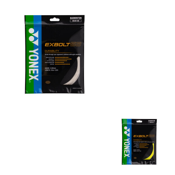 YONEX Exbolt68 Besaitung Set