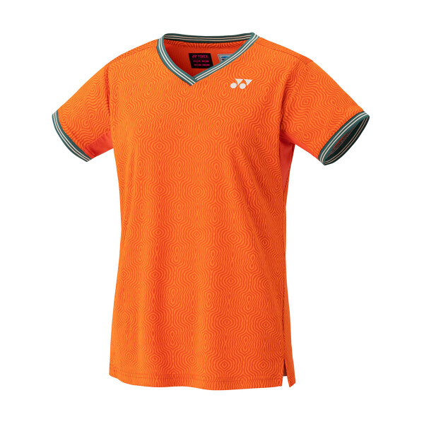 YONEX Womens Crew Neck Shirt #20758EX  Bright Orange XXL