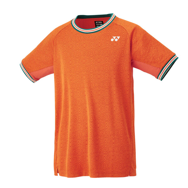YONEX Mens Crew Neck Shirt, RG*  Bright Orange XL