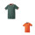 YONEX Mens Crew Neck Shirt, RG*  Bright Orange XL