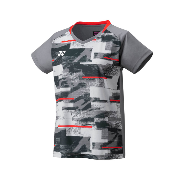 YONEX Womens Crew Neck Shirt club team gray