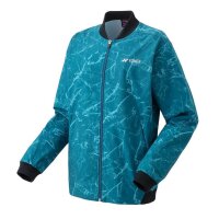 YONEX Womens Warm-up Jacket, CLUB TEAM blue green