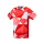 YONEX Mens Crew Neck Shirt, Tournament tango red