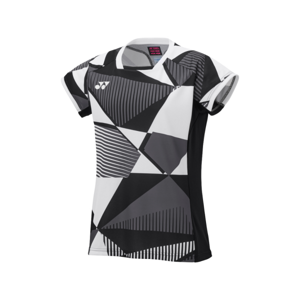 YONEX Womens Crew Neck Shirt Tournament  black