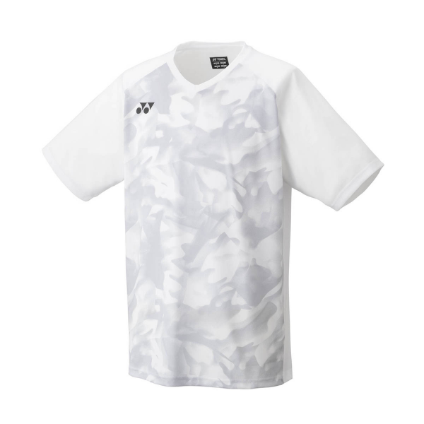 YONEX Mens Crew Neck Shirt, club team white