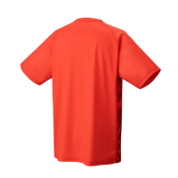 YONEX Mens Crew Neck Shirt, club team pearl red