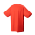 YONEX Mens Crew Neck Shirt, club team pearl red
