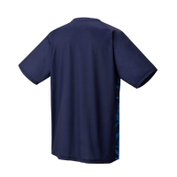 YONEX Mens Crew Neck Shirt, club team navy blue
