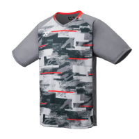 YONEX Mens Crew Neck Shirt, Club Team gray
