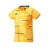 YONEX Womens Crew Neck Shirt club team soft yellow