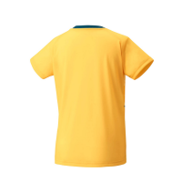 YONEX Womens Crew Neck Shirt club team soft yellow