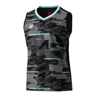 YONEX Womens Sleeveless Top, club team black