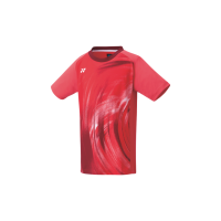 YONEX Jr. T-Shirt, practice pearl red