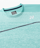 YONEX Mens Crew Neck Shirt, Clear Mint