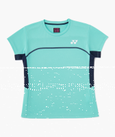 YONEX Mens Crew Neck Shirt, Clear Mint