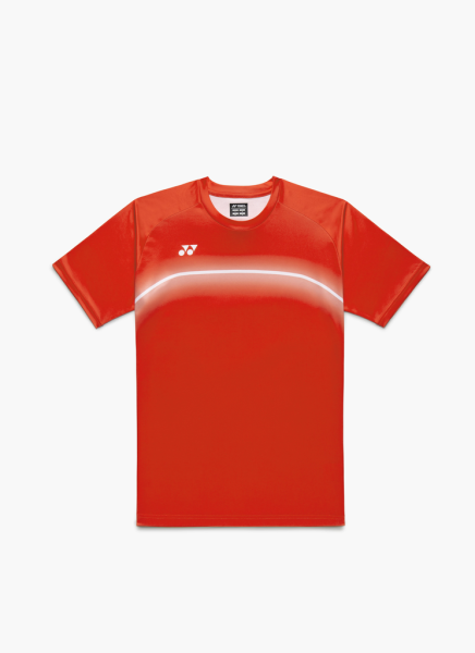 YONEX Unisex T-Shirt, Practice, Cyber Orange