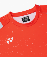 YONEX Unisex T-Shirt, Practice, Cyber Orange