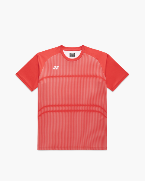 YONEX Unisex T-Shirt, Practice, Cyber Orange