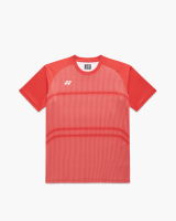 YONEX Unisex T-Shirt, Practice, Cyber Orange