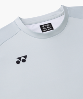 YONEX Unisex T-Shirt, Practice, Silver Gray
