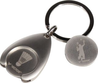 VICTOR Trolley Coin Keychain