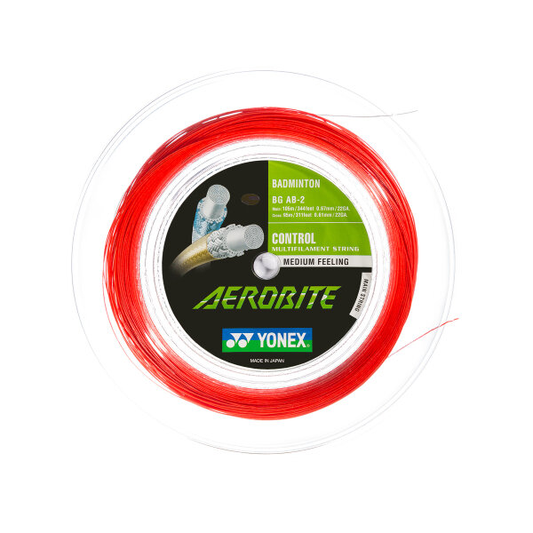 YONEX Aerobite hybrid red/white Rolle 200 m
